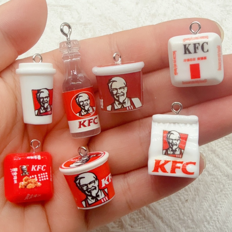 Food & Snacks Coloring Book Bold & Easy Designs For Adults And Kids Bold & Easy Coloring Books - 10pcs cartoon resin food bag keychain,