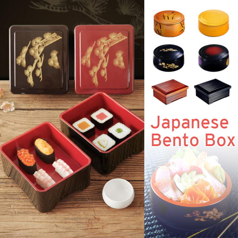 Food Prep Snacks - Japanese Style Bento Boxes Resin Japanese
