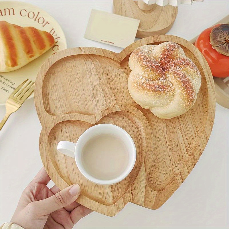 1PC Wood Double Heart Shape Sn - огляд і ціна Dry Food Snacks