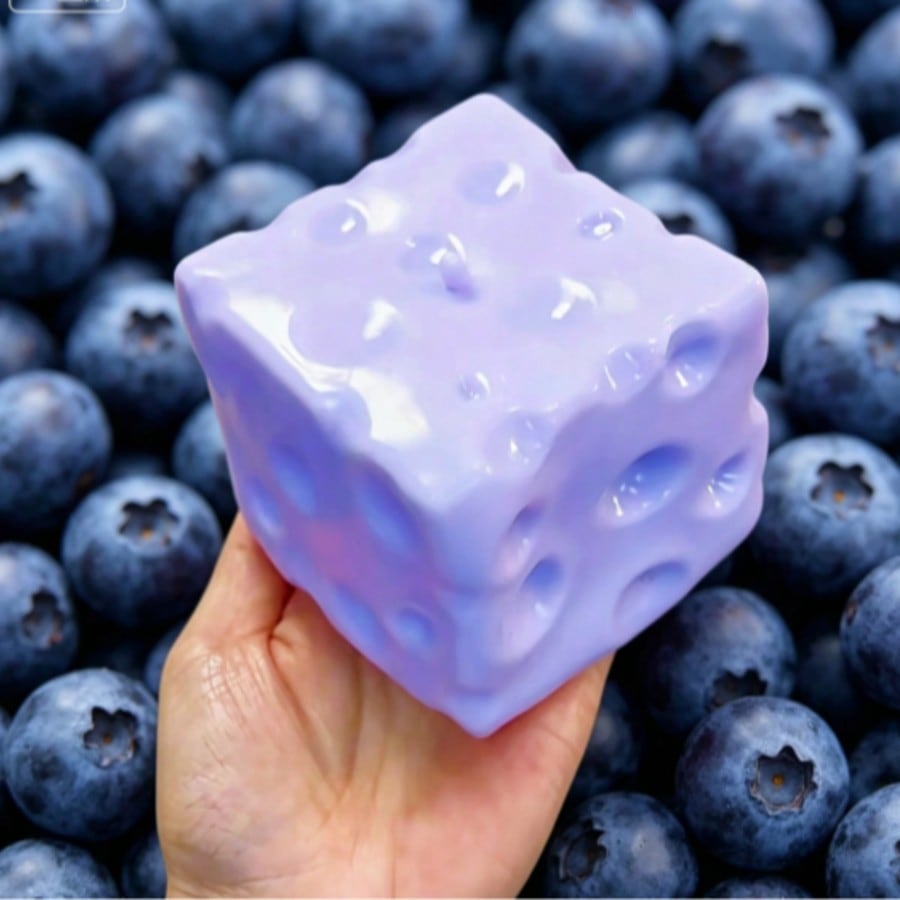 New Blueberry Color Cheese Squ - огляд і ціна Food & Snacks Coloring Book Bold & Easy Designs For Adults And Kids Bold & Easy Coloring Books