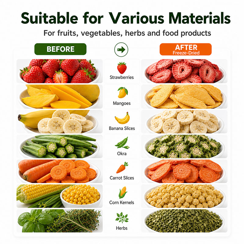 Food And Fruit Freeze Dryer HF - огляд і ціна Food Snacks Business