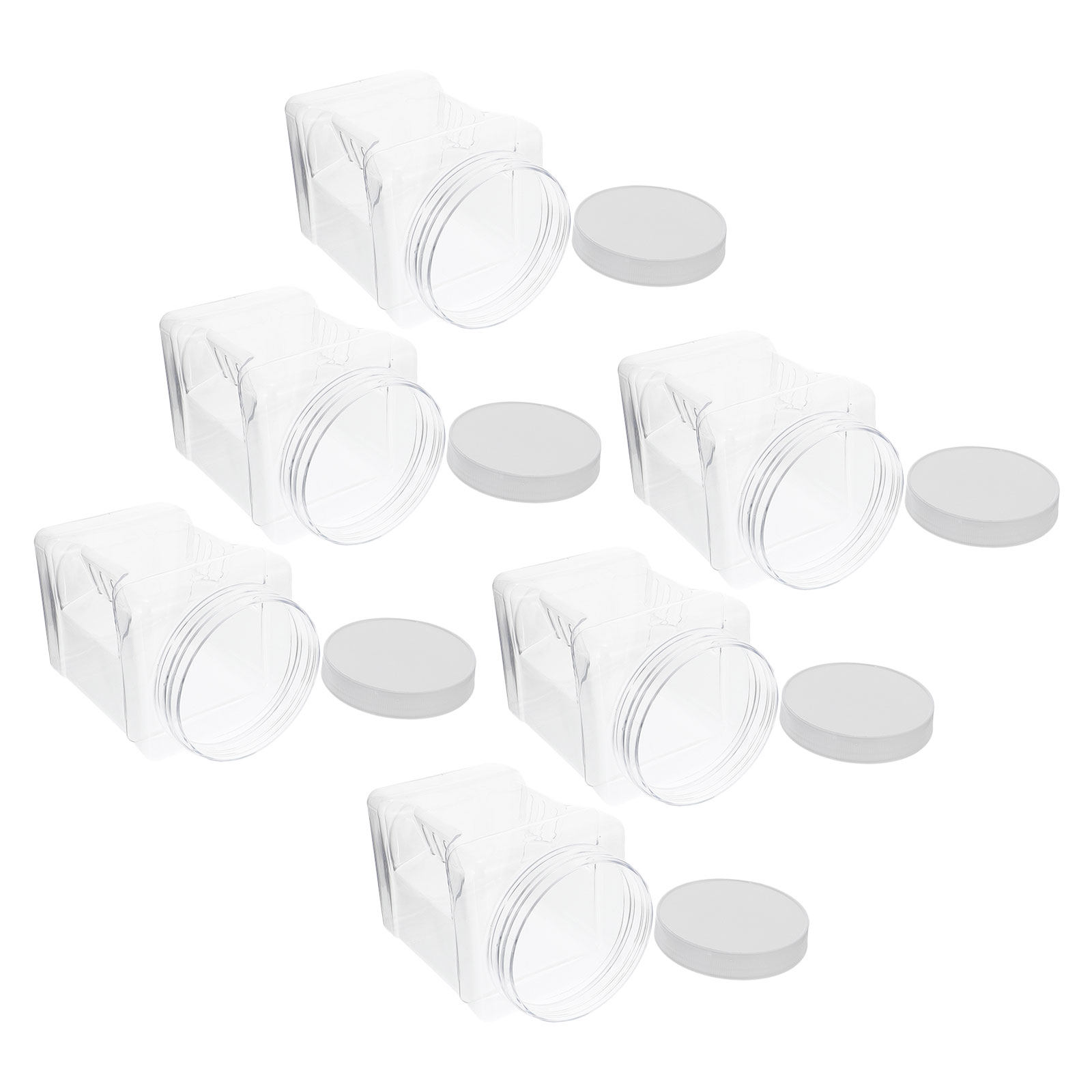 6Pcs Transparent Storage Jars  - огляд і ціна Dry Food Snacks