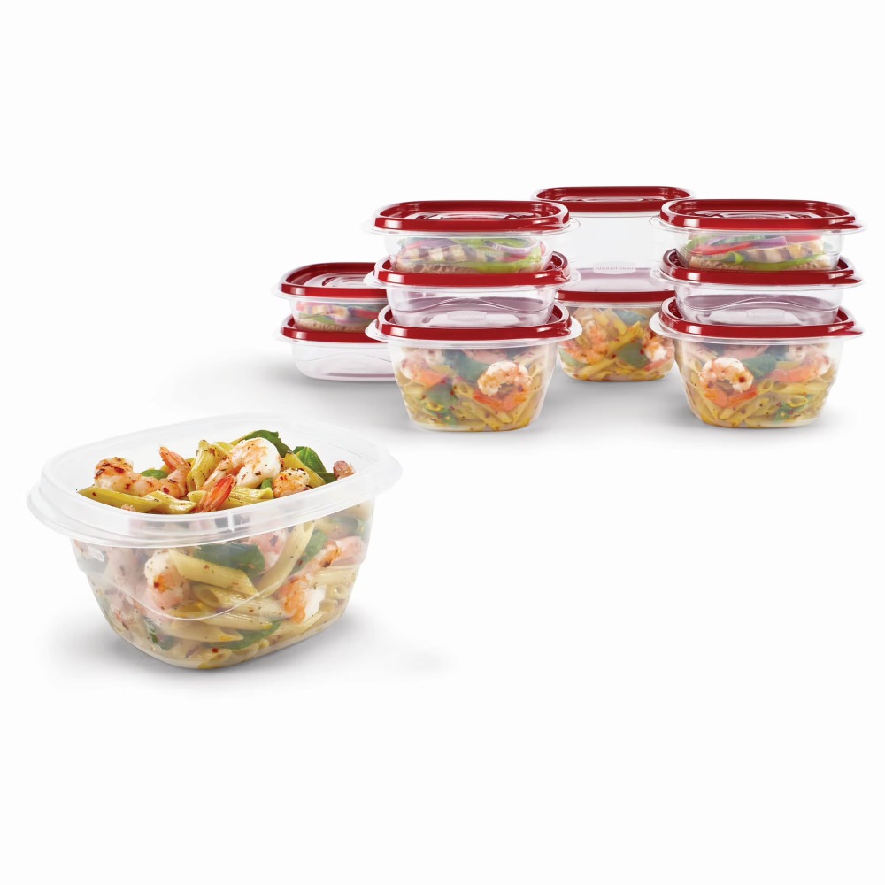 10-Piece Food Storage Containe - огляд і ціна Dry Food Snacks