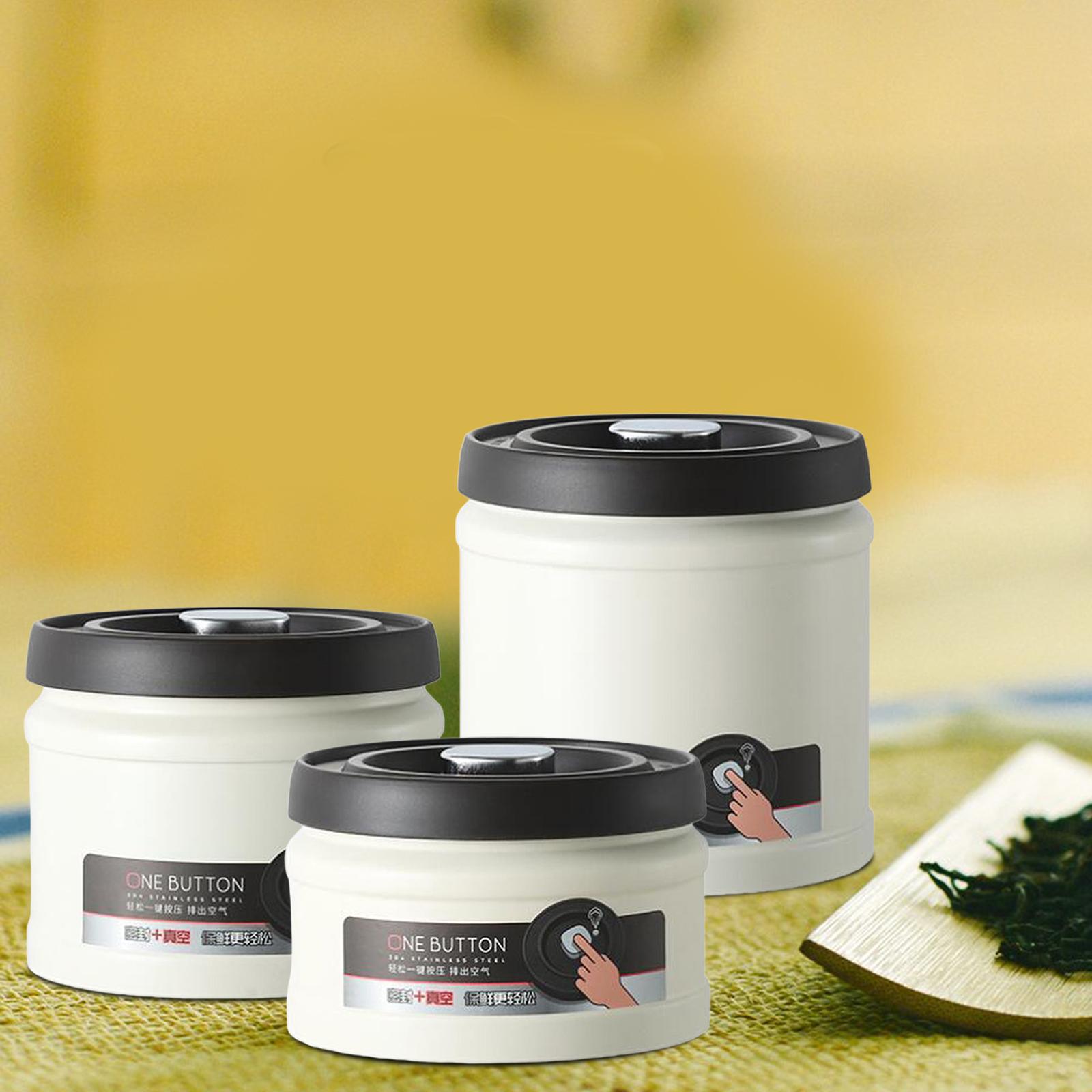Vacuum Coffee Canister Easy to - огляд і ціна Dry Food Snacks