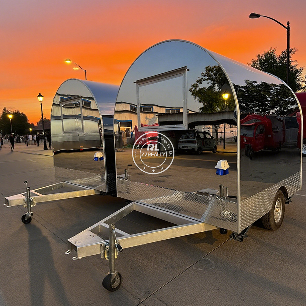 Stainless steel Mobile Food Ca - огляд і ціна Food Snacks Business