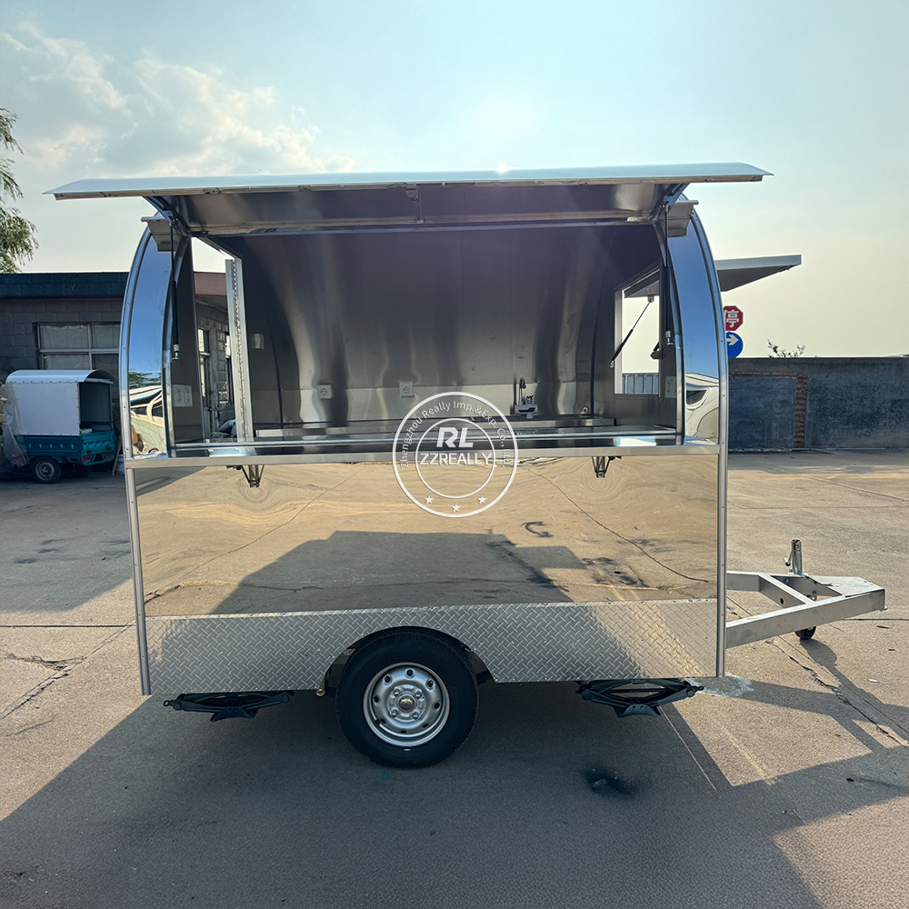 Stainless steel Mobile Food Ca - огляд і ціна Food Snacks Business