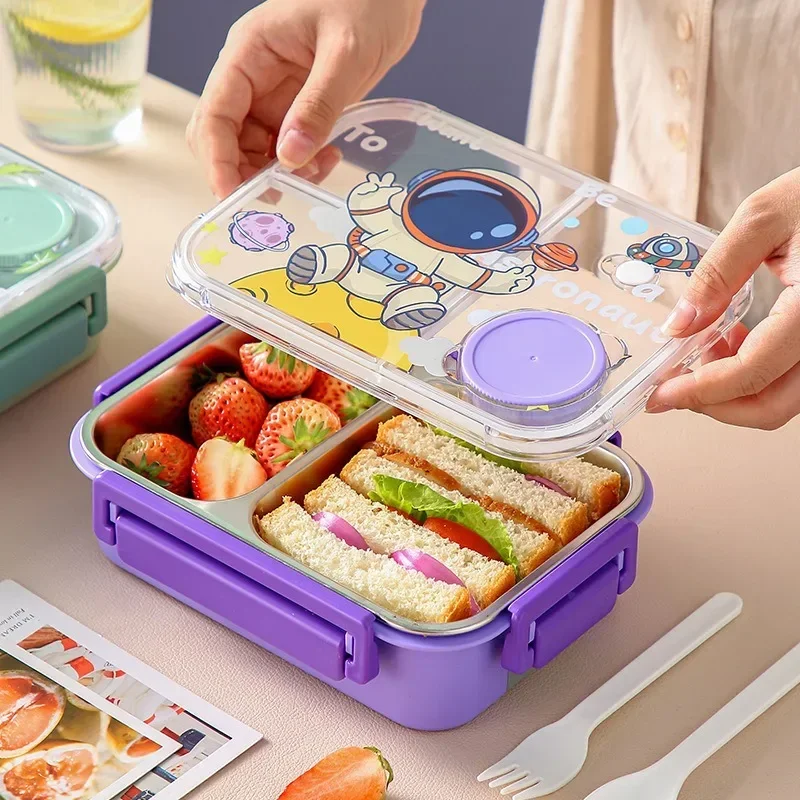 Unicorn Cartoon Bento Lunch Bo - огляд і ціна Food Prep Snacks