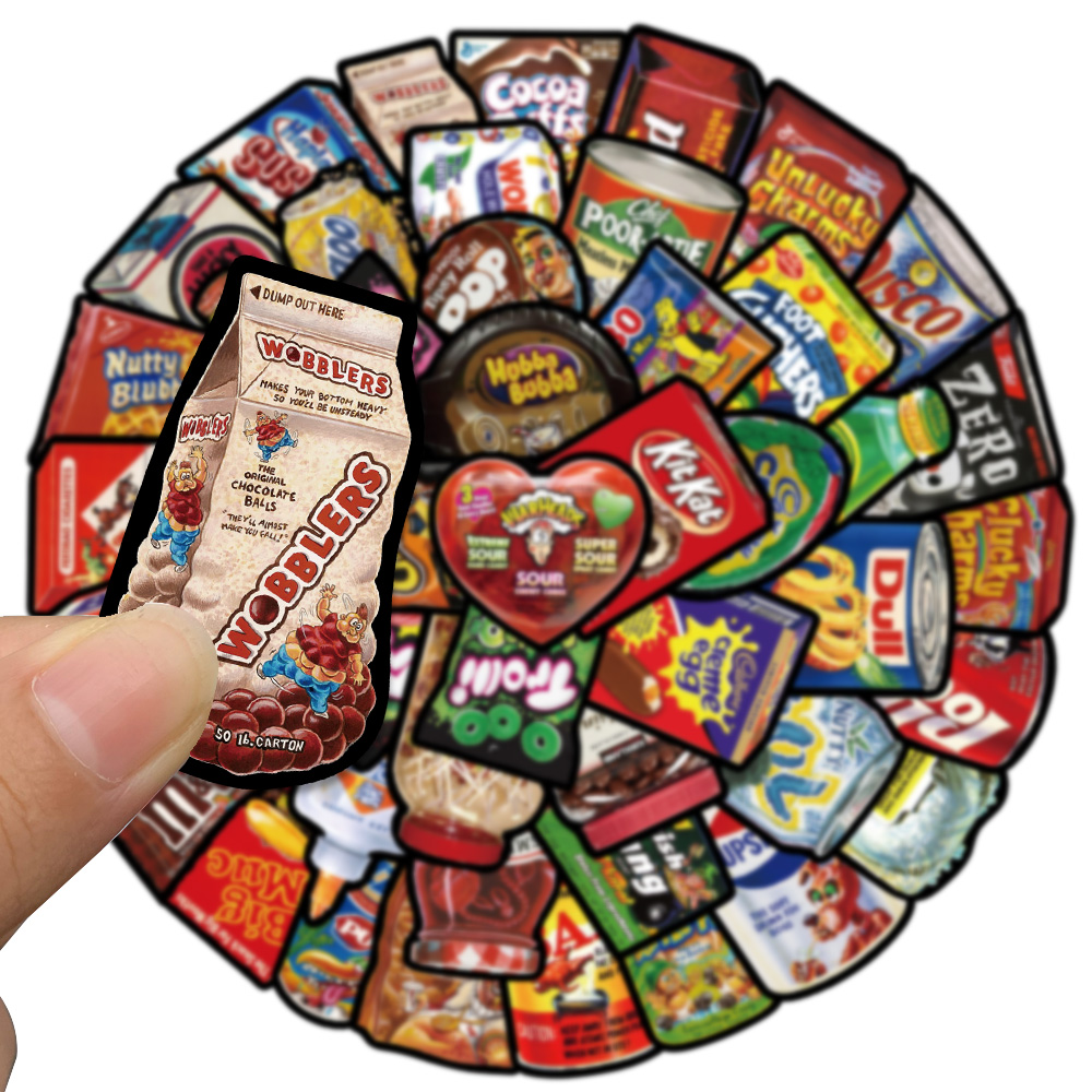 48PCS Cartoon American Snacks  - огляд і ціна American Food Y Snacks
