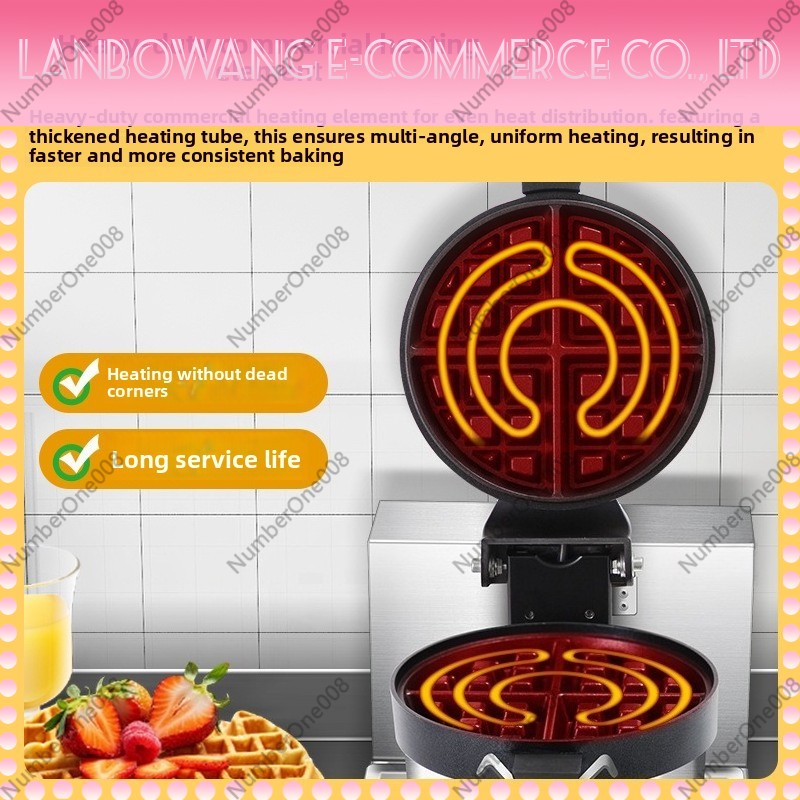 Rotating Waffle Maker Griddle  - огляд і ціна Food Snacks Business