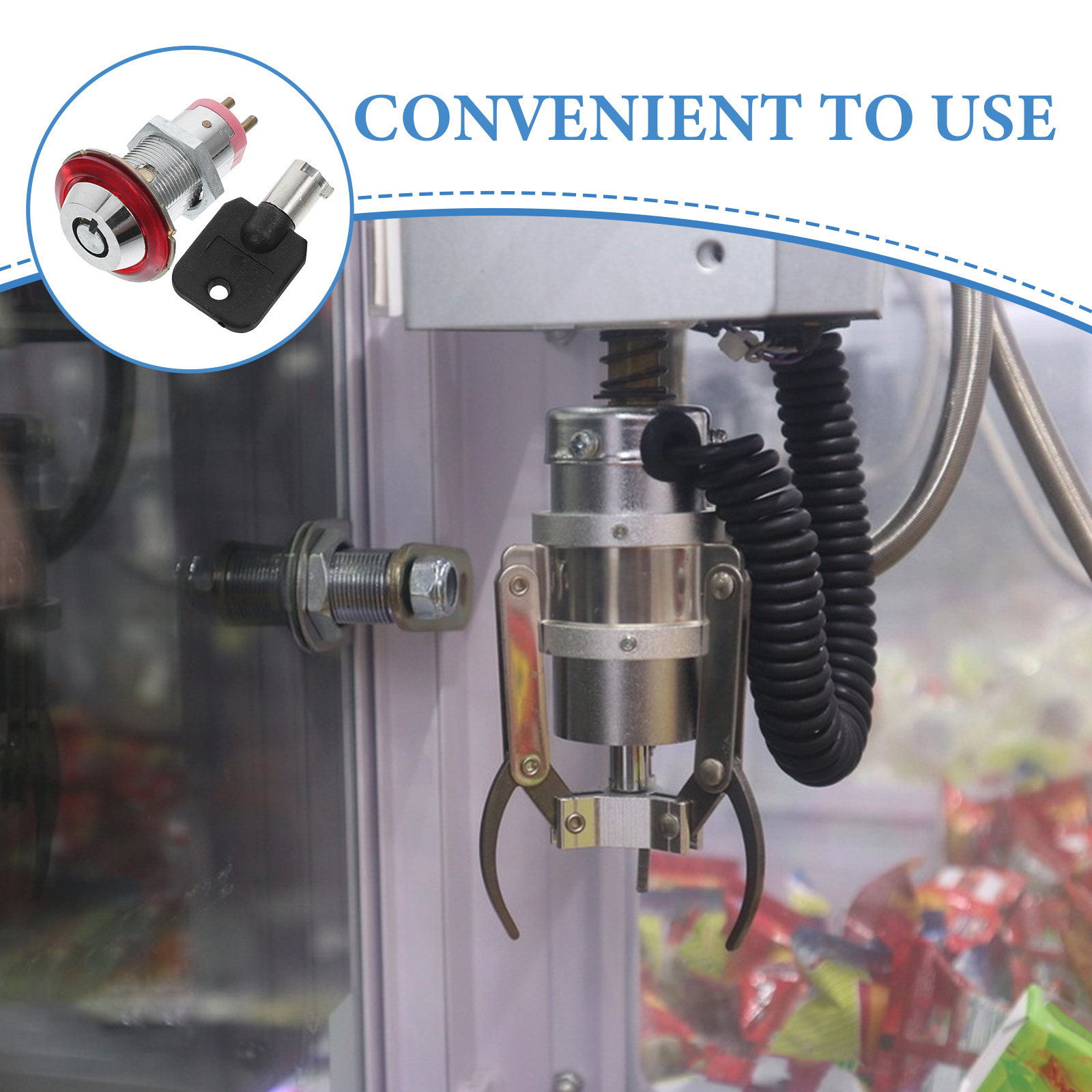 1Set Tubular Vending Machine L - огляд і ціна Rv Snacks & Food Zone Surat Menu