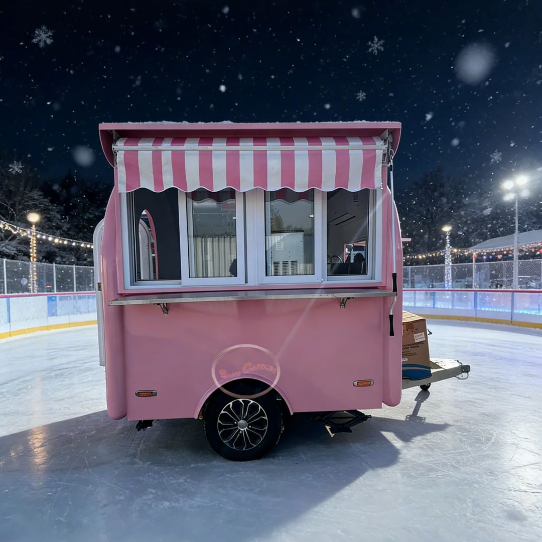 Pink Street Food Truck with Aw - огляд і ціна Food Snacks Business