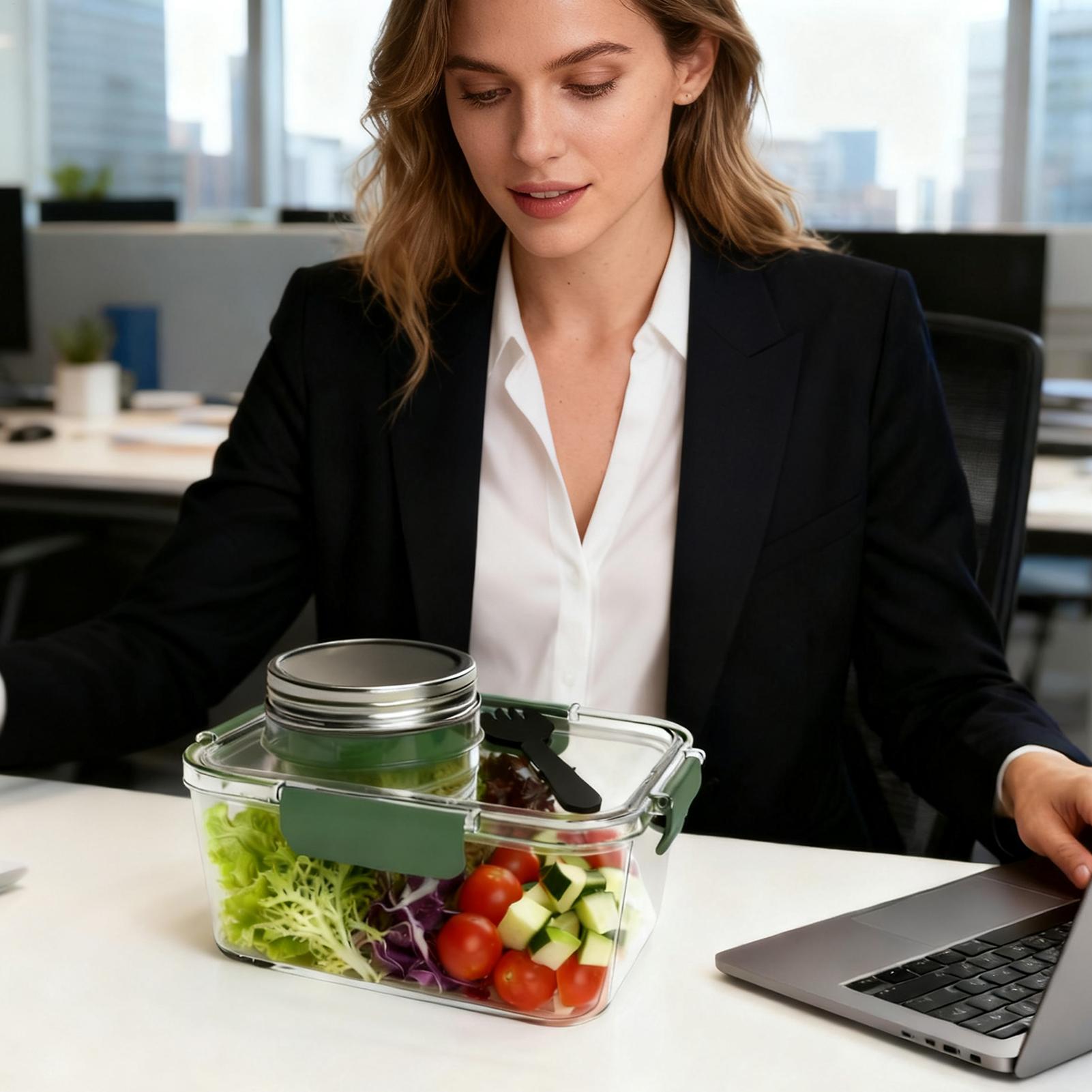 Salad Container 2.5 Oz Food St - огляд і ціна Food Prep Snacks